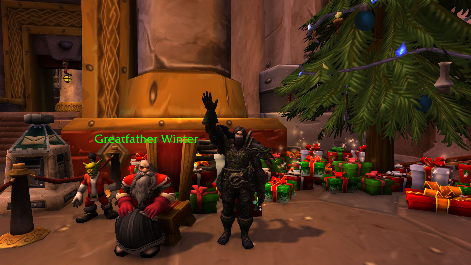 World of Warcraft Winter Veil rogue