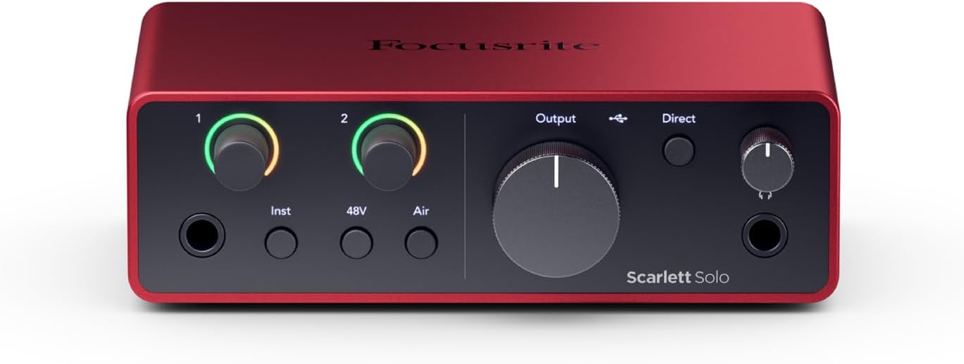 Focusrite Scarlett Solo 4th Gen