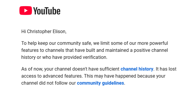 YouTube advanced features YouTube advanced features