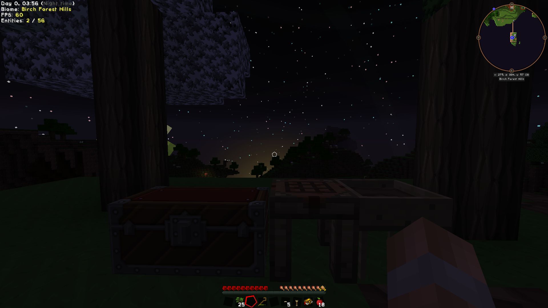 Surviving the first night on the skyblock! Surviving the first night on the skyblock!