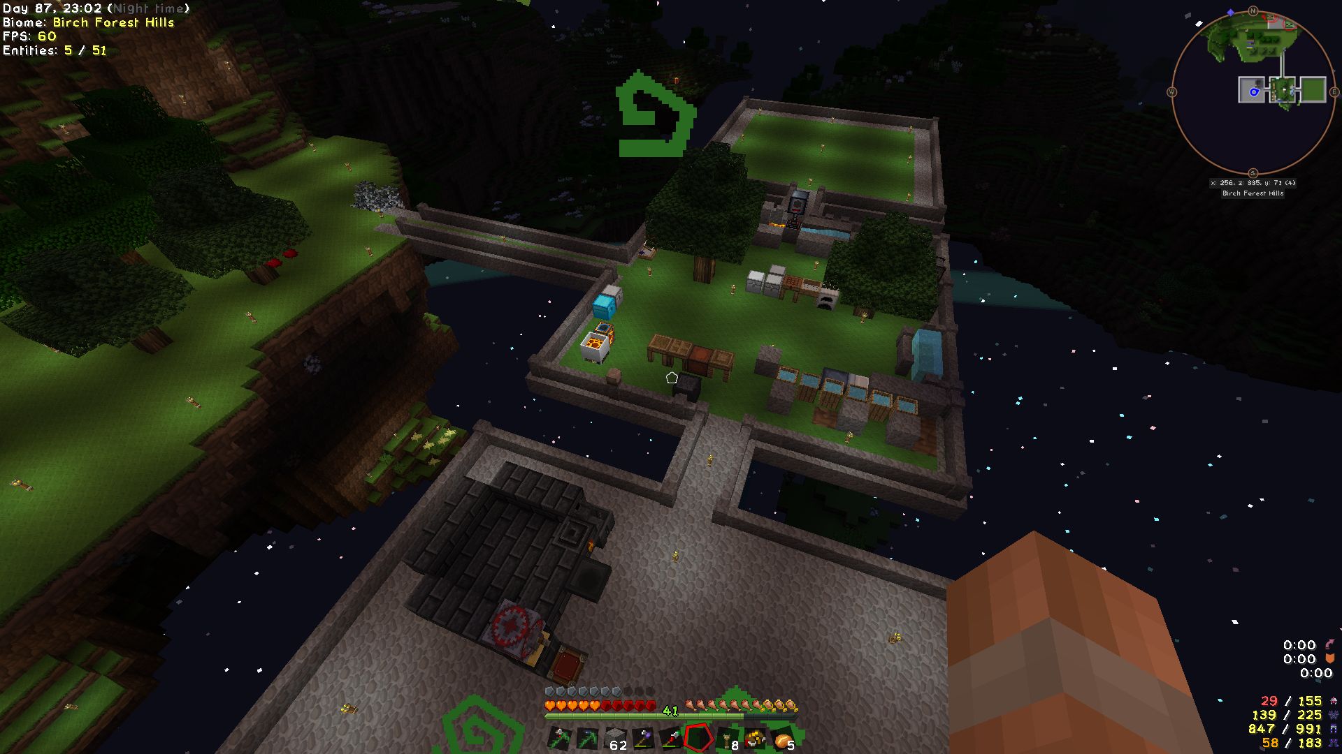 The skyblock continues to grow The skyblock continues to grow