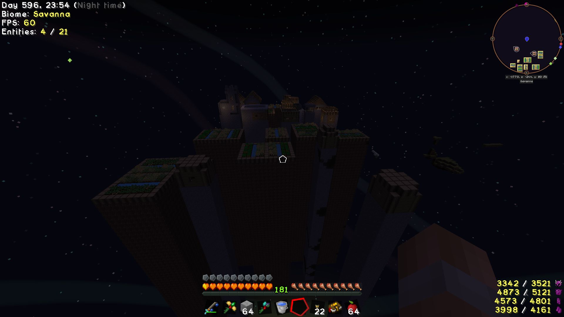 Finding the village