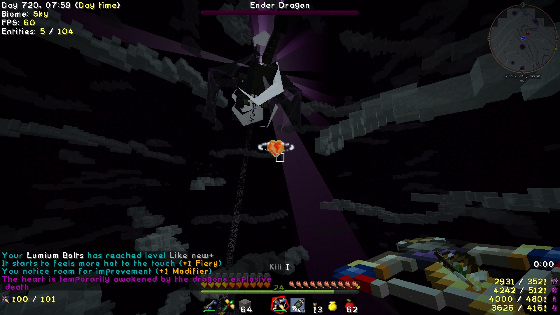 One-shot ender dragon!