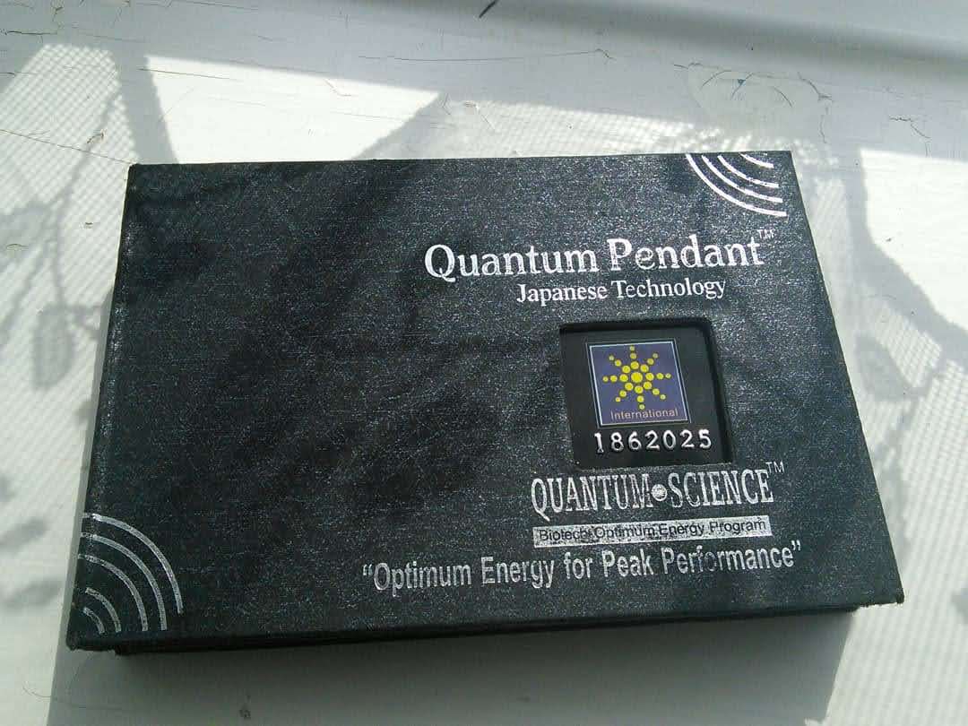 Tourmaline Quantum Pendant